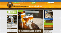 Desktop Screenshot of homebrewersassociation.org